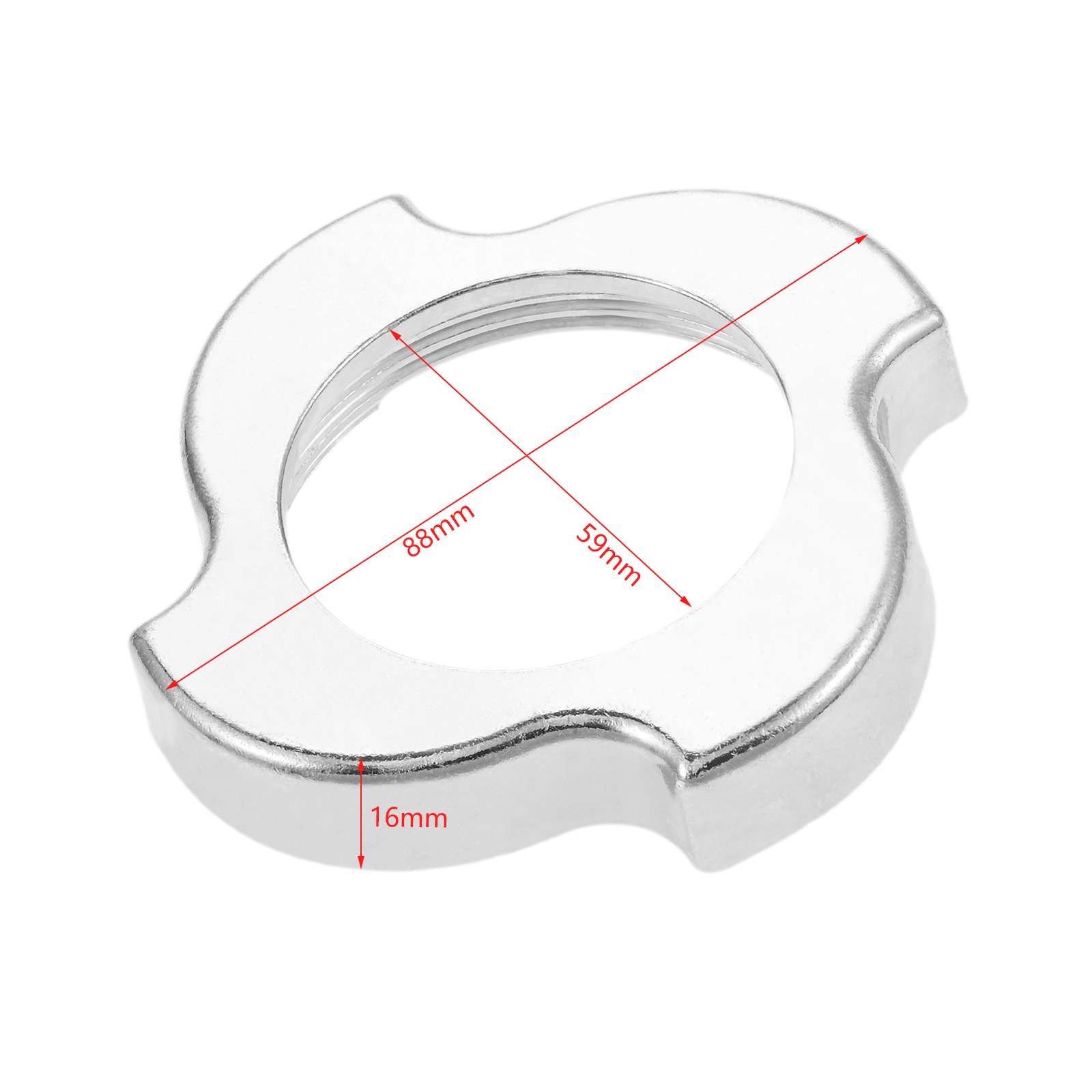 Aluminium Alloy Grinder Nut Fi - 3D Printing Grinder recension och pris