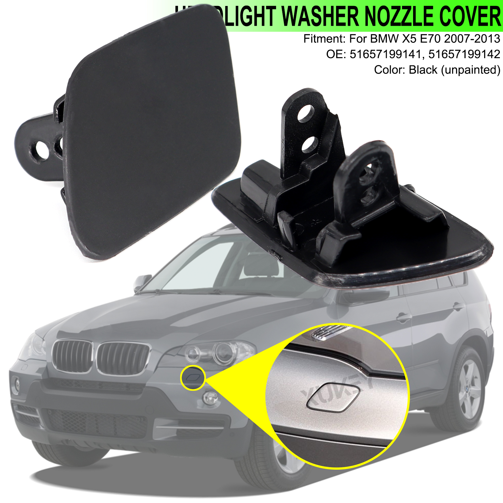 Front Headlight Washer Headlam - Nozzle Cleaning Kit recension och pris