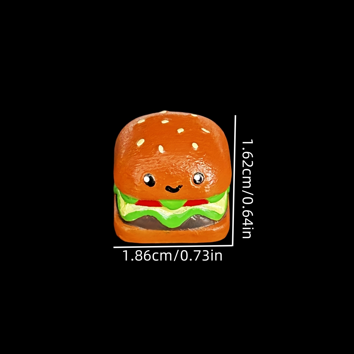 3d Printed Burger Fries Person - 3D Printing Keyboard Keys recension och pris