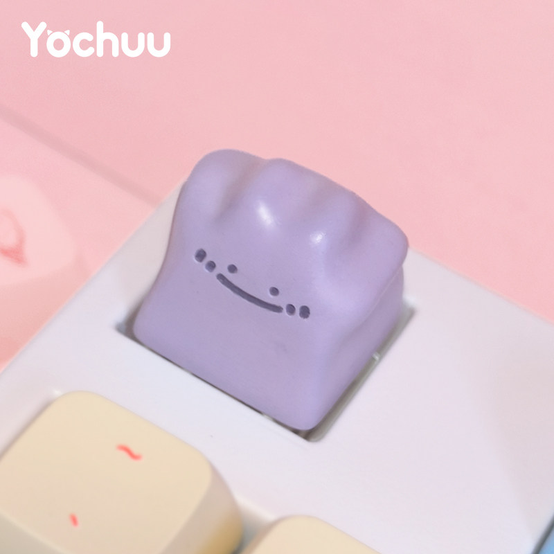 Cute Versatile Ghost Keycaps 1 - 3D Printing Keyboard Keys recension och pris