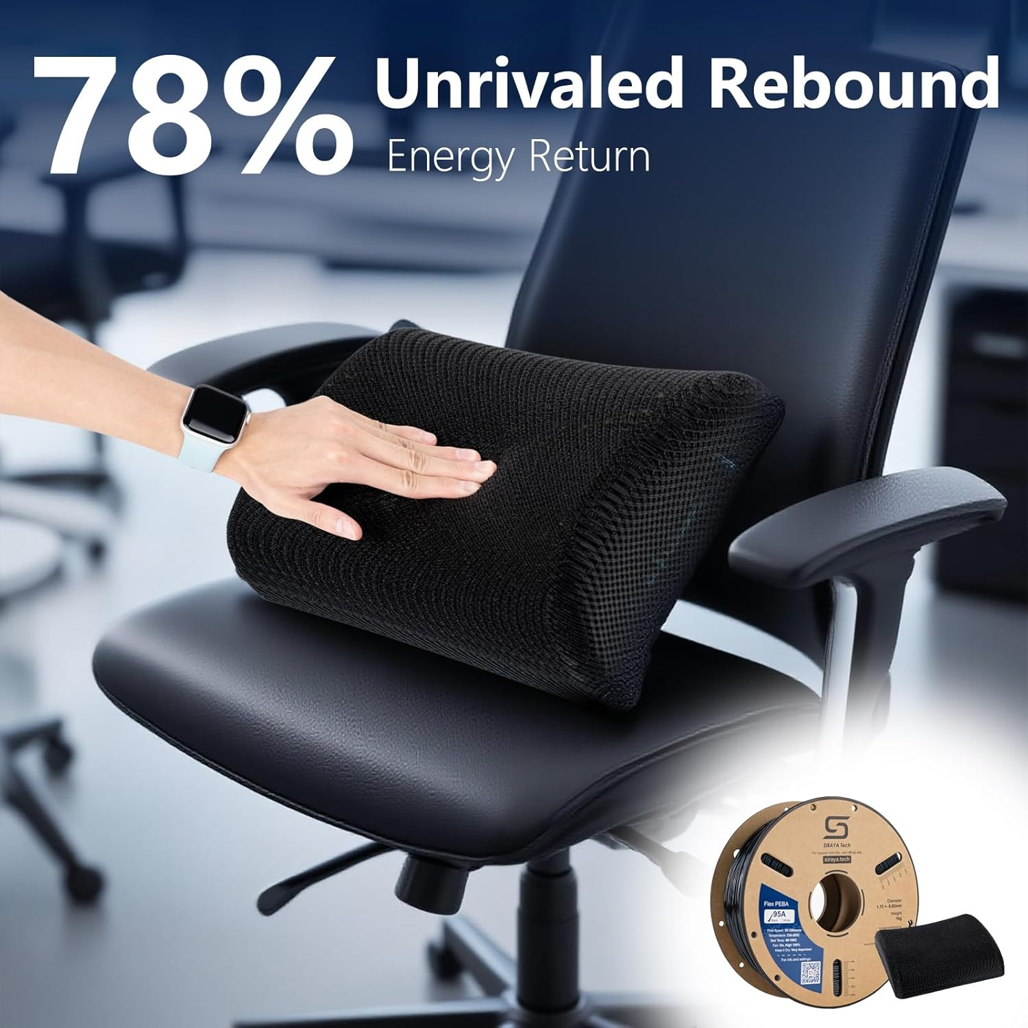 PEBA Filament Flexible Rebound - Tpu Flexible Filament recension och pris