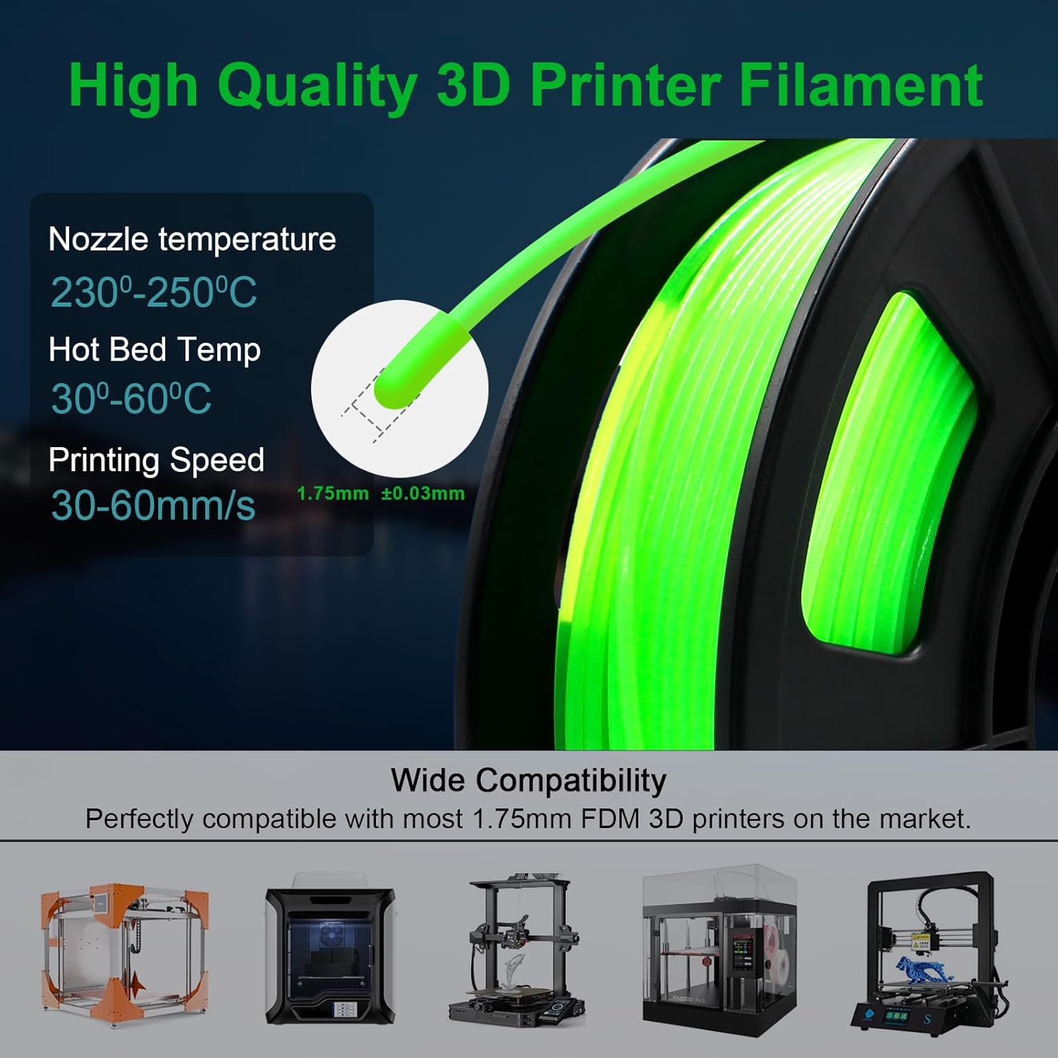 95A TPU 3D Printer Filament, 1 - Tpu Flexible Filament recension och pris