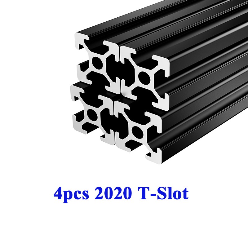 4pcs 2020 T-Slot Aluminum Extr - V Slot Aluminum Extrusion recension och pris