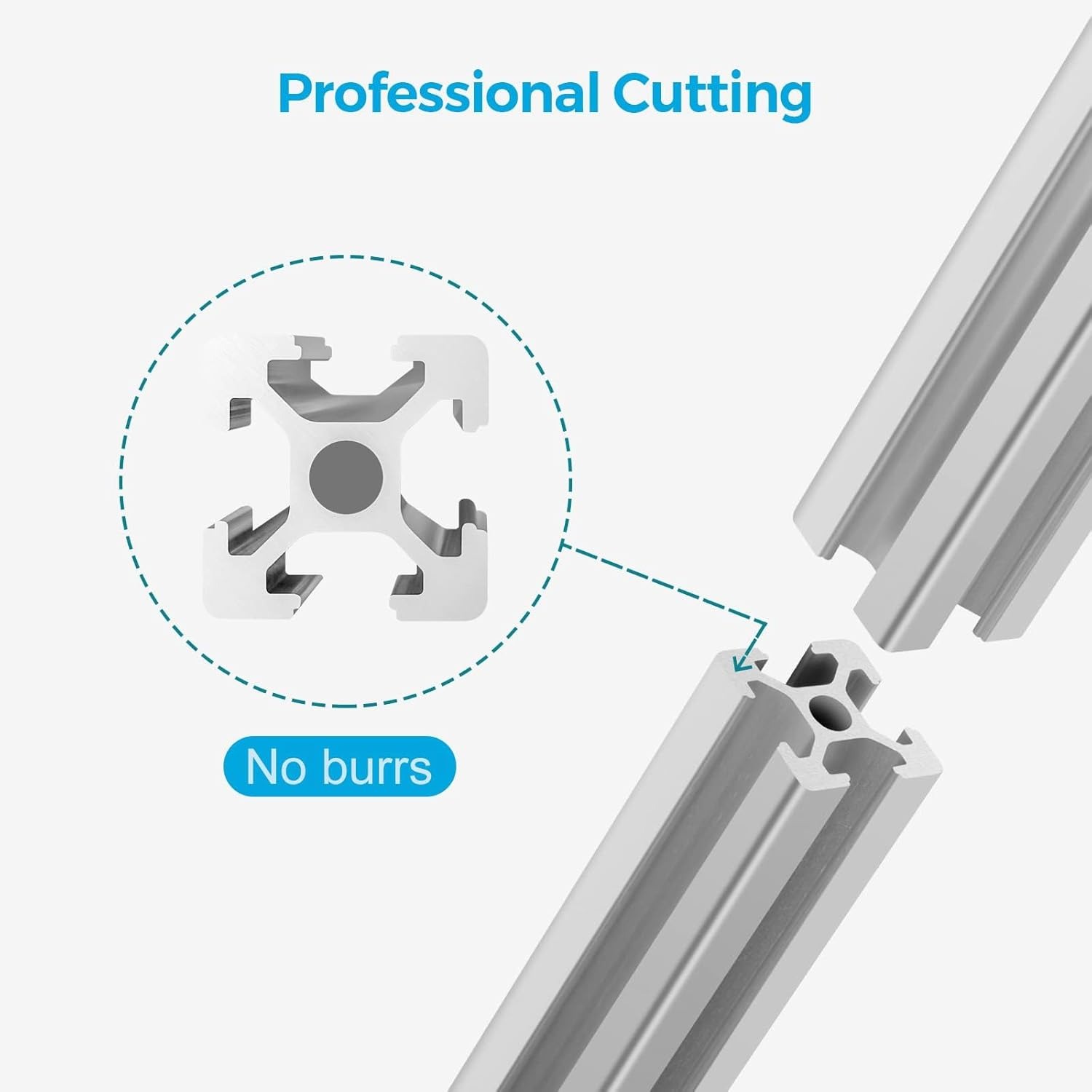 4pcs 2020 T-Slot Aluminum Extr - V Slot Aluminum Extrusion recension och pris