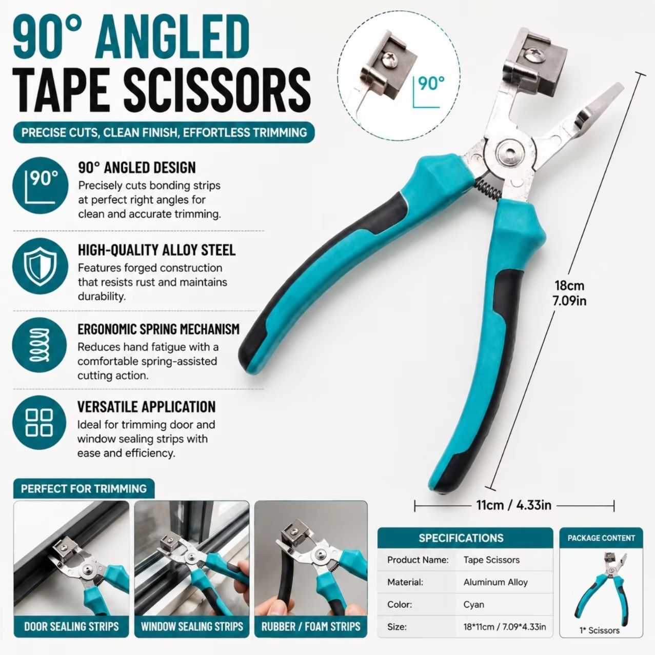 90 Degree V Shape Scissors for - V Slot Aluminum Extrusion recension och pris