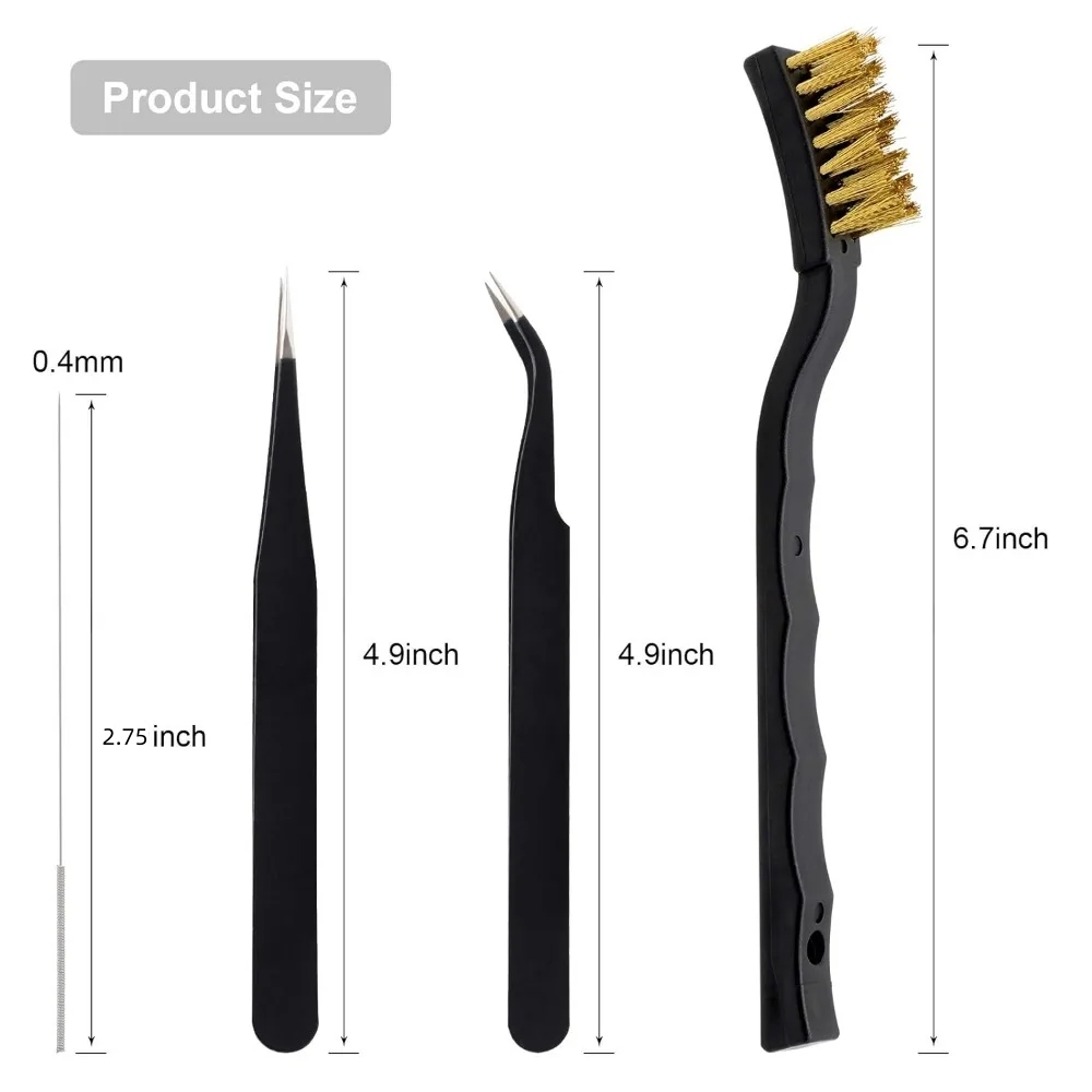 3D Printer Nozzle Cleaning Kit - 3D Printing Grinder recension och pris