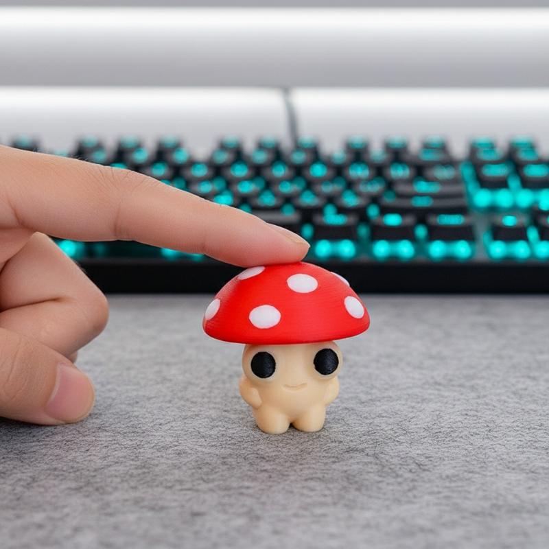 3D Printed Turtle Mushroom Key - 3D Printing Keycaps recension och pris