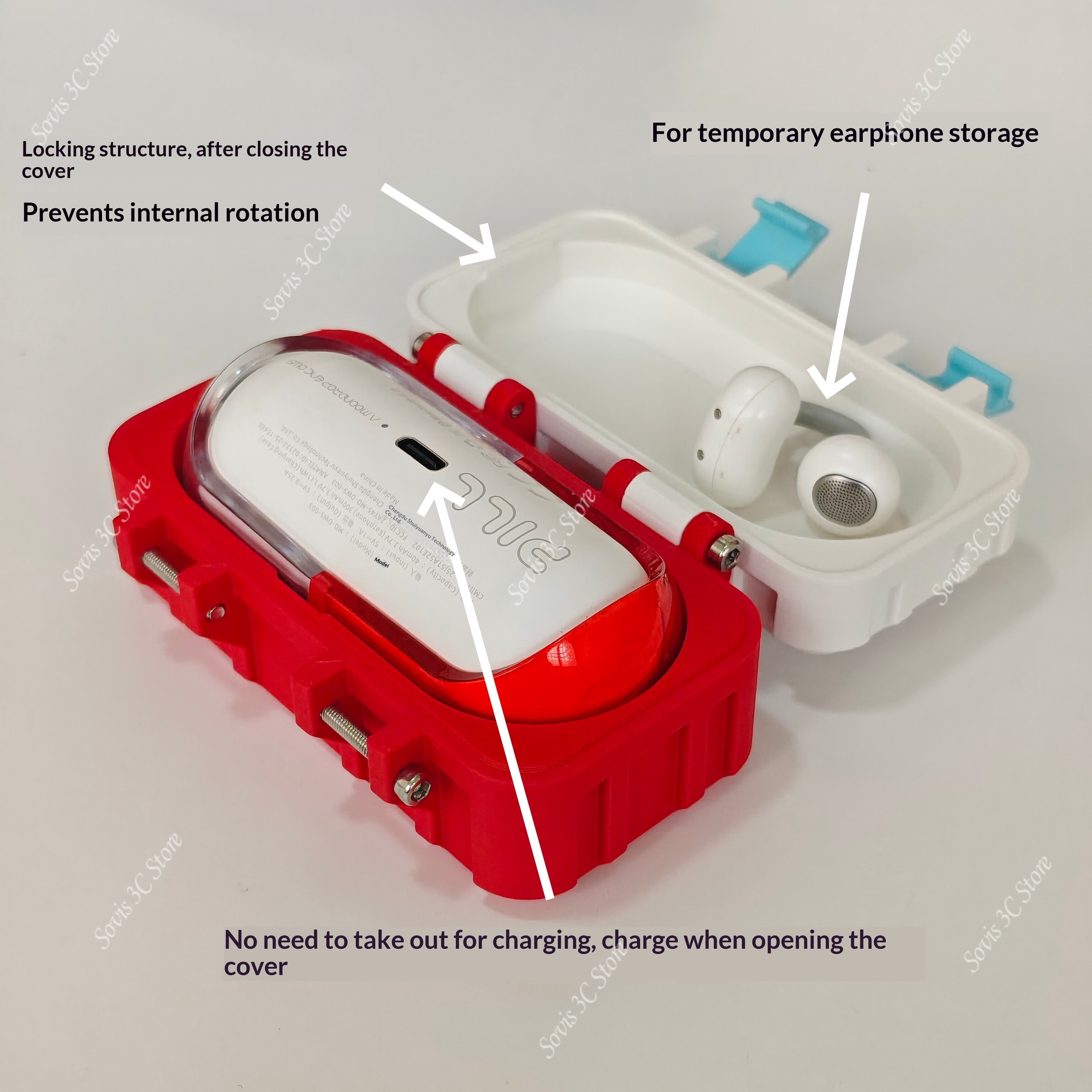 Custom 3D Printing Earphone Ca - 3D Printing Housing recension och pris
