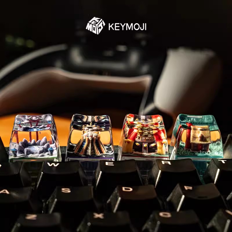 1Piece Keymoji WOW Resin Keyca - 3D Printing Keyboard Keys recension och pris