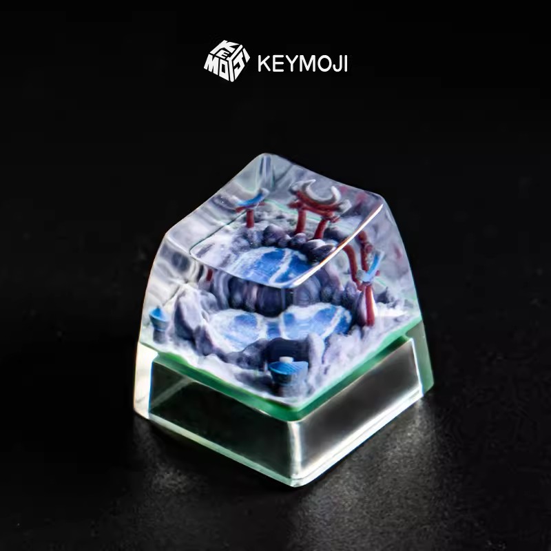 1Piece Keymoji WOW Resin Keyca - 3D Printing Keyboard Keys recension och pris