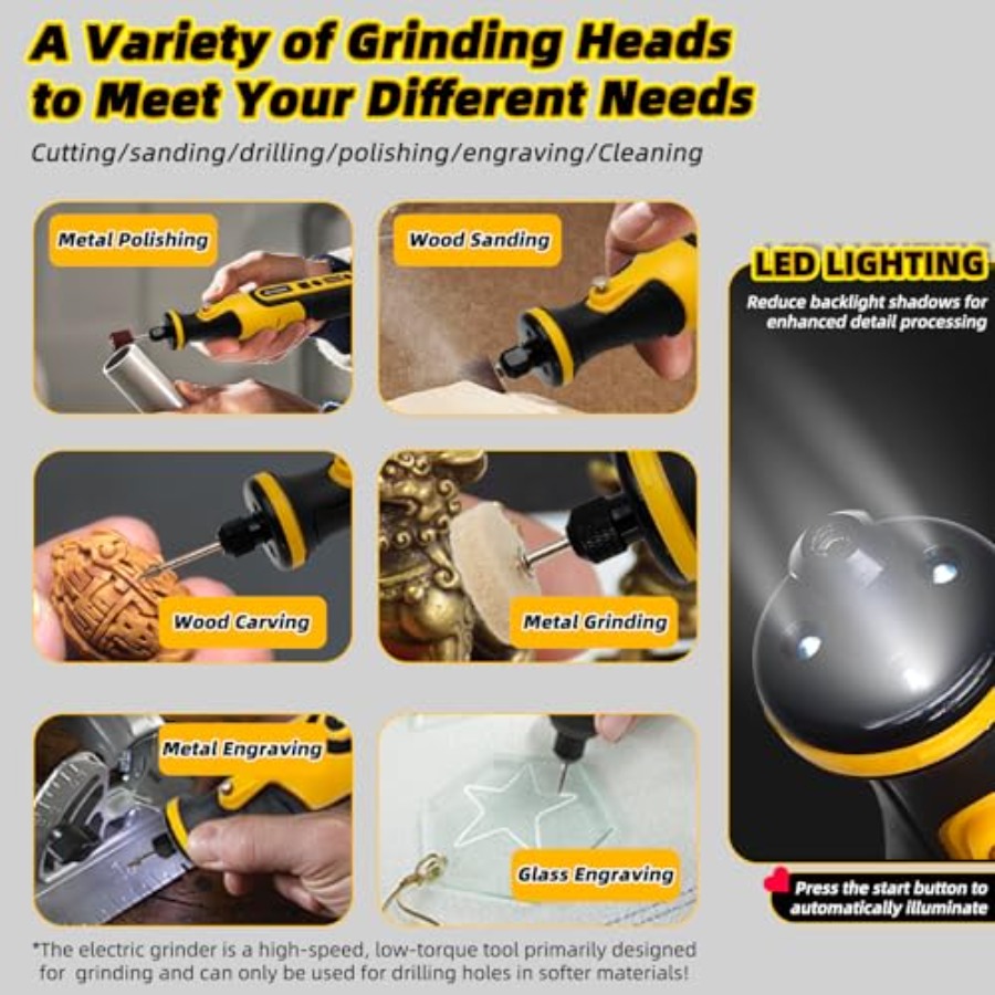 5-speed Adjustable Grinder Set - 3D Printing Grinder recension och pris
