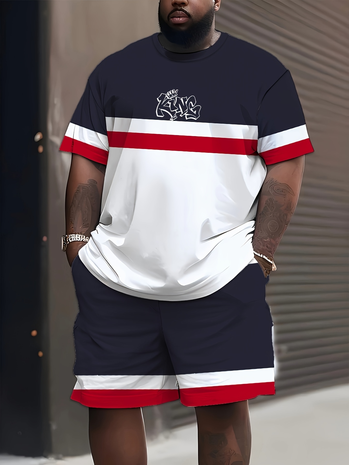 New Plus Size Men's T-shirt An - 3D Printing Service recension och pris