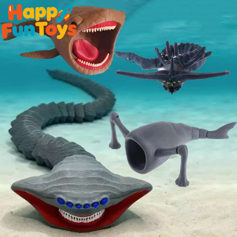 1/4pcs 3D Printing Sea Eater A - 3D Printing Figure recension och pris