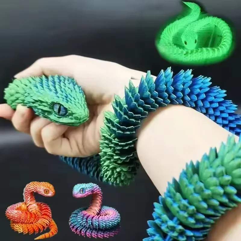 3D Printed Snake Movable Joint - 3D Printing Figure recension och pris