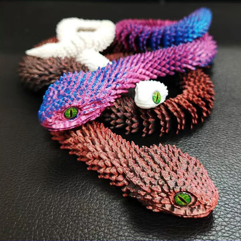 3D Printed Snake Movable Joint - 3D Printing Figure recension och pris