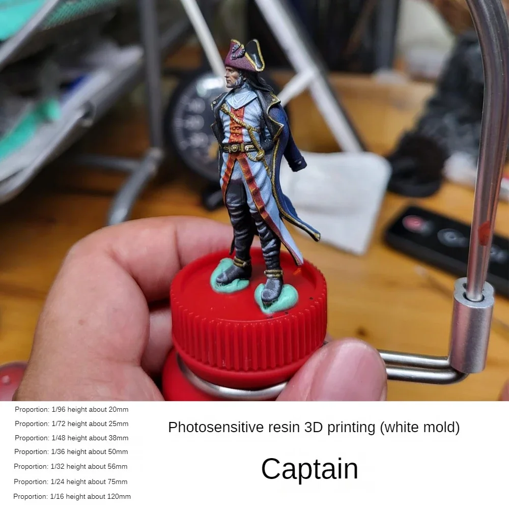 Resin Navy Captain Model 3D Pr - 3D Printing Figure recension och pris