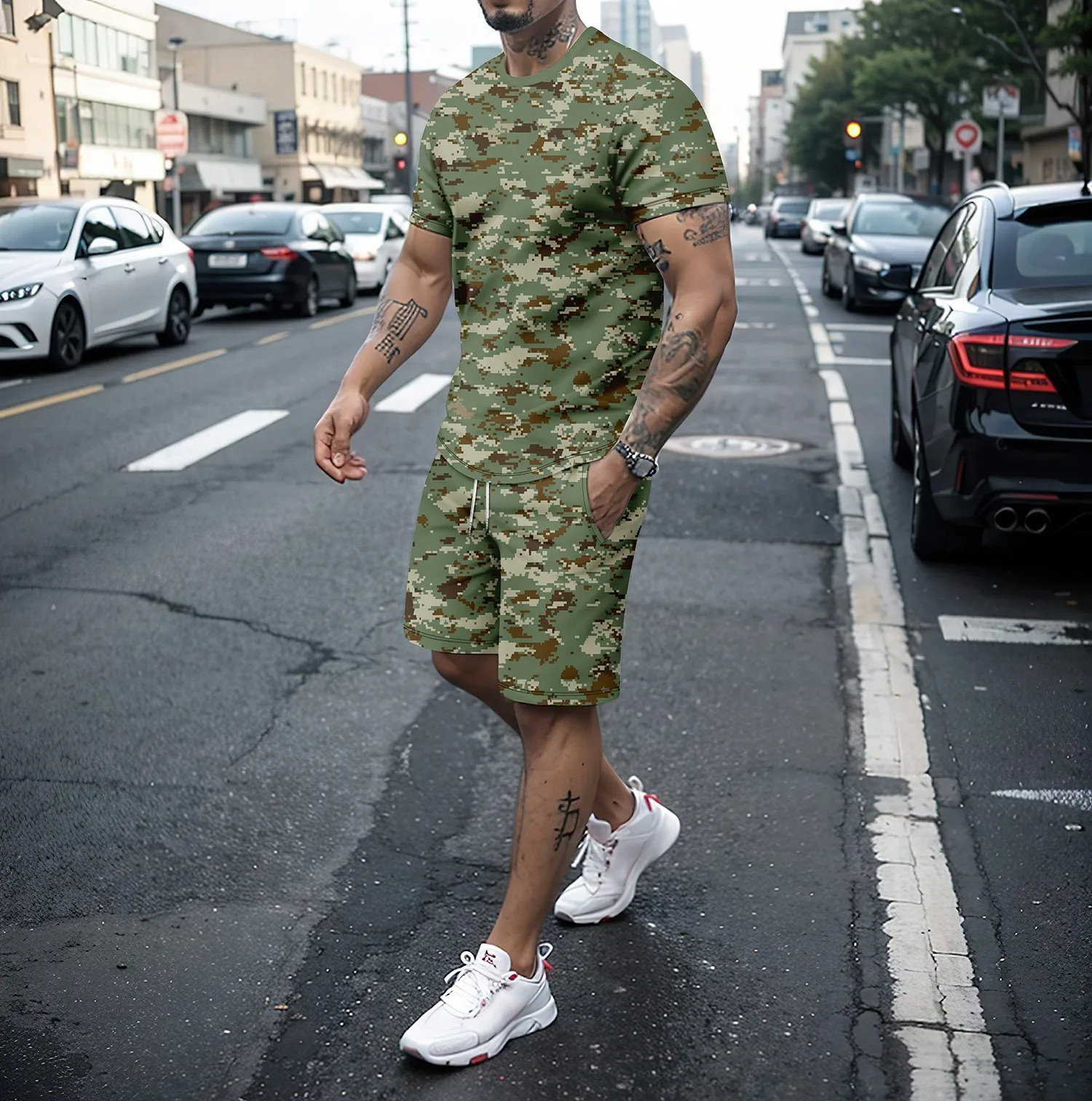Camouflage Outdoor Tracksuits  - 3D Printing Service recension och pris