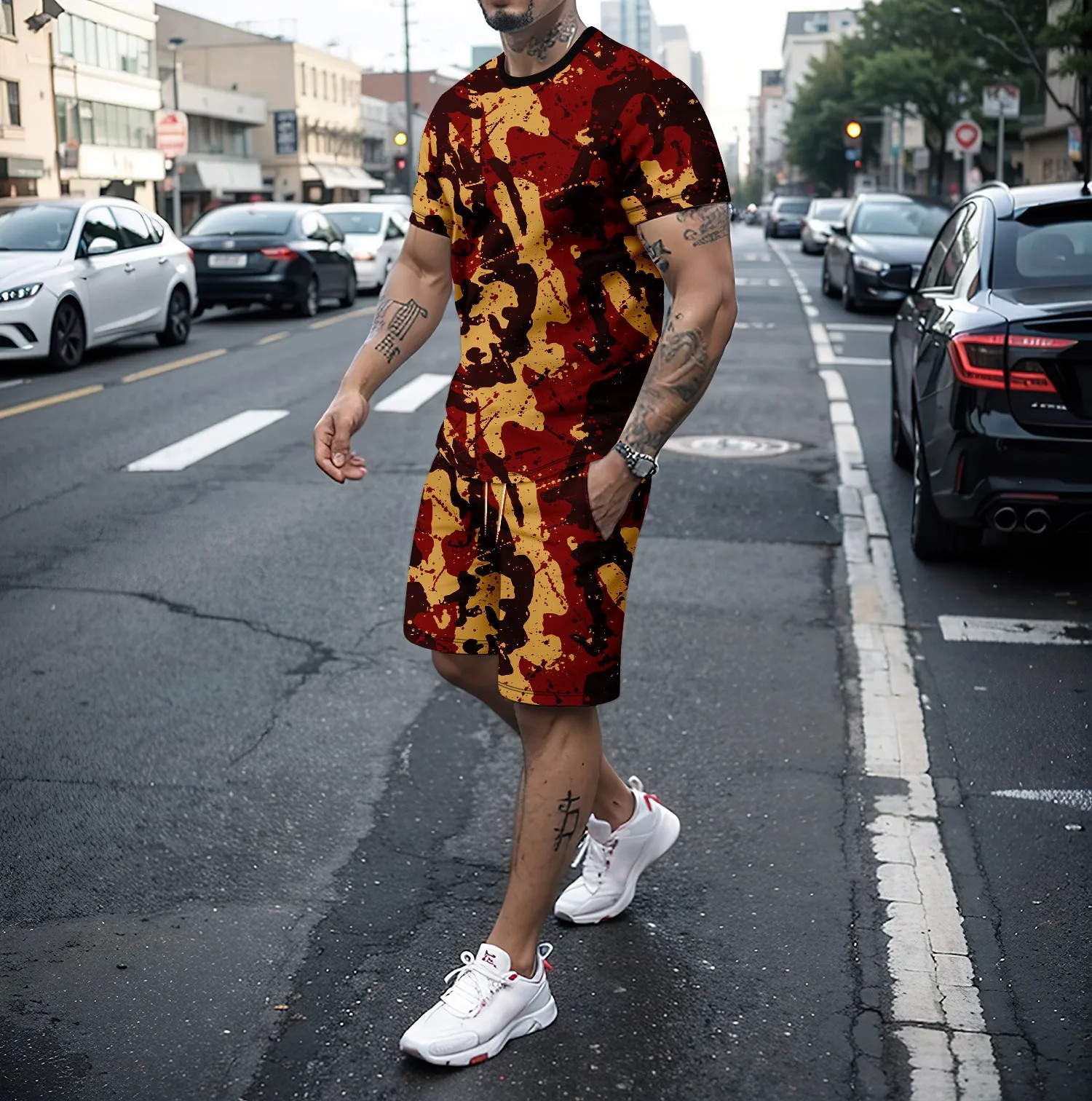 Camouflage Outdoor Tracksuits  - 3D Printing Service recension och pris