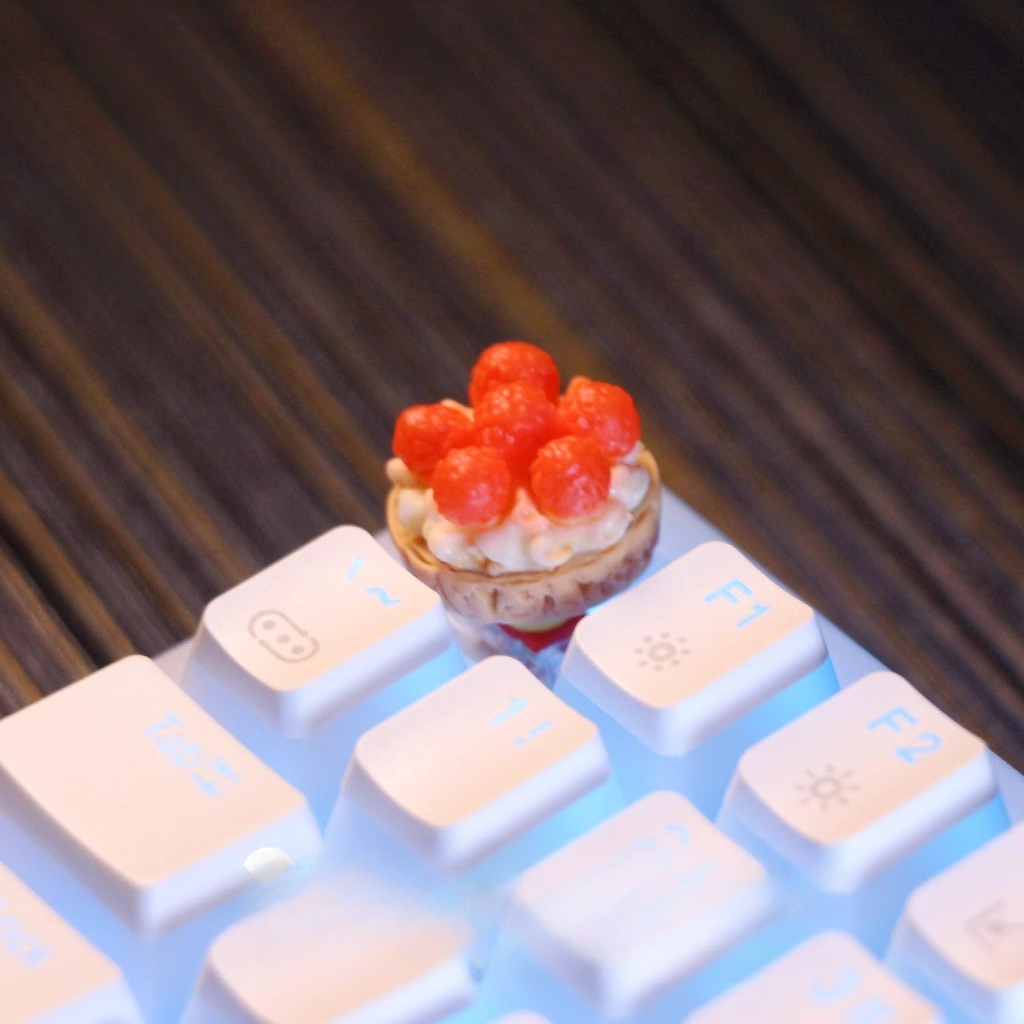 Yangmei Cake Theme Keycaps Set - 3D Printing Keycaps recension och pris