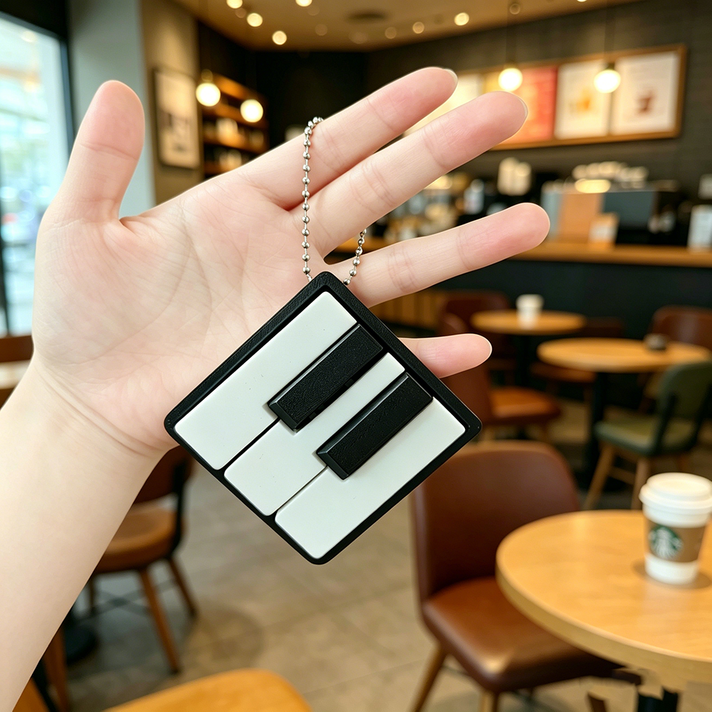 Mini Piano Keyboard Clicker 3D - 3D Printing Keyboard Keys recension och pris