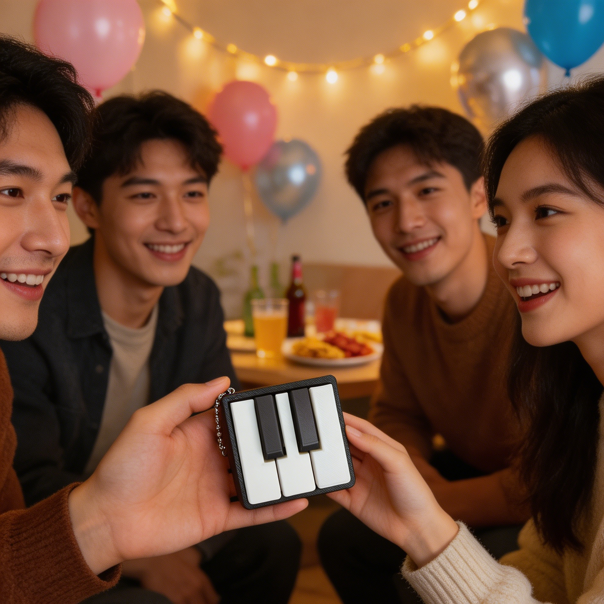Mini Piano Keyboard Clicker 3D - 3D Printing Keyboard Keys recension och pris