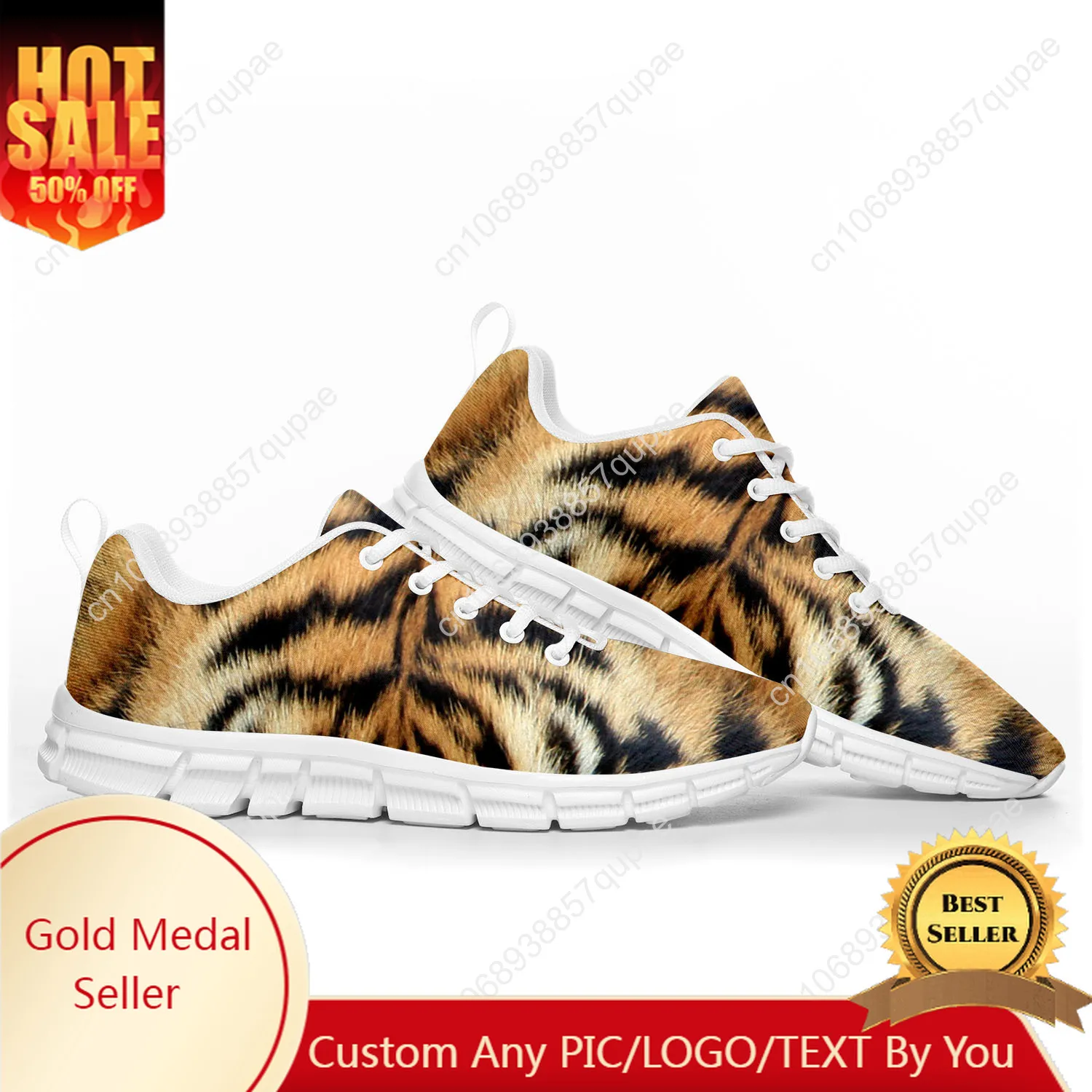 Tiger Stripe 3D Print Sports S - 3D Printing Quality recension och pris