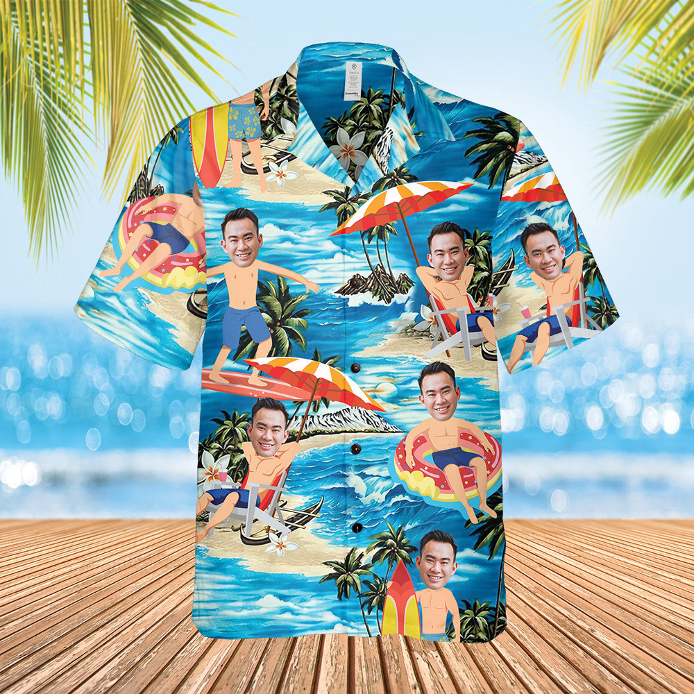 Personalized Photo Hawaiian Ca - 3D Printing Foto recension och pris