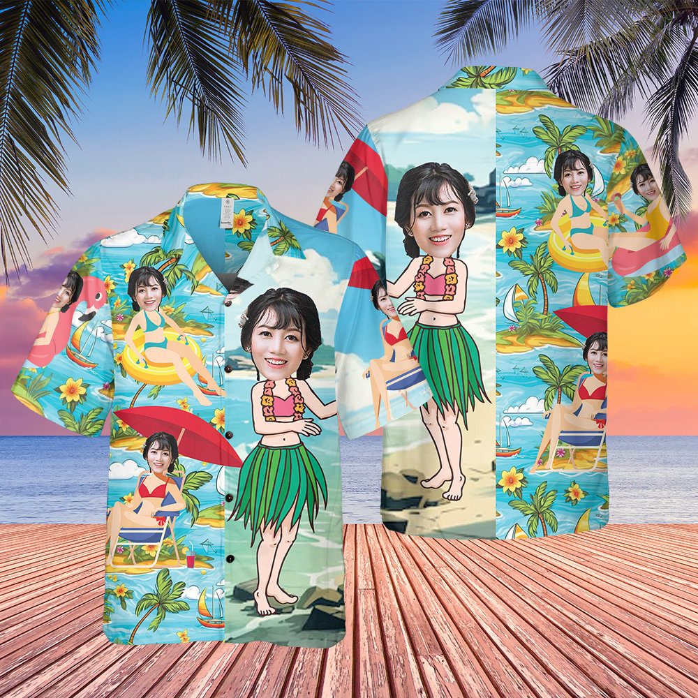 Personalized Photo Hawaiian Ca - 3D Printing Foto recension och pris