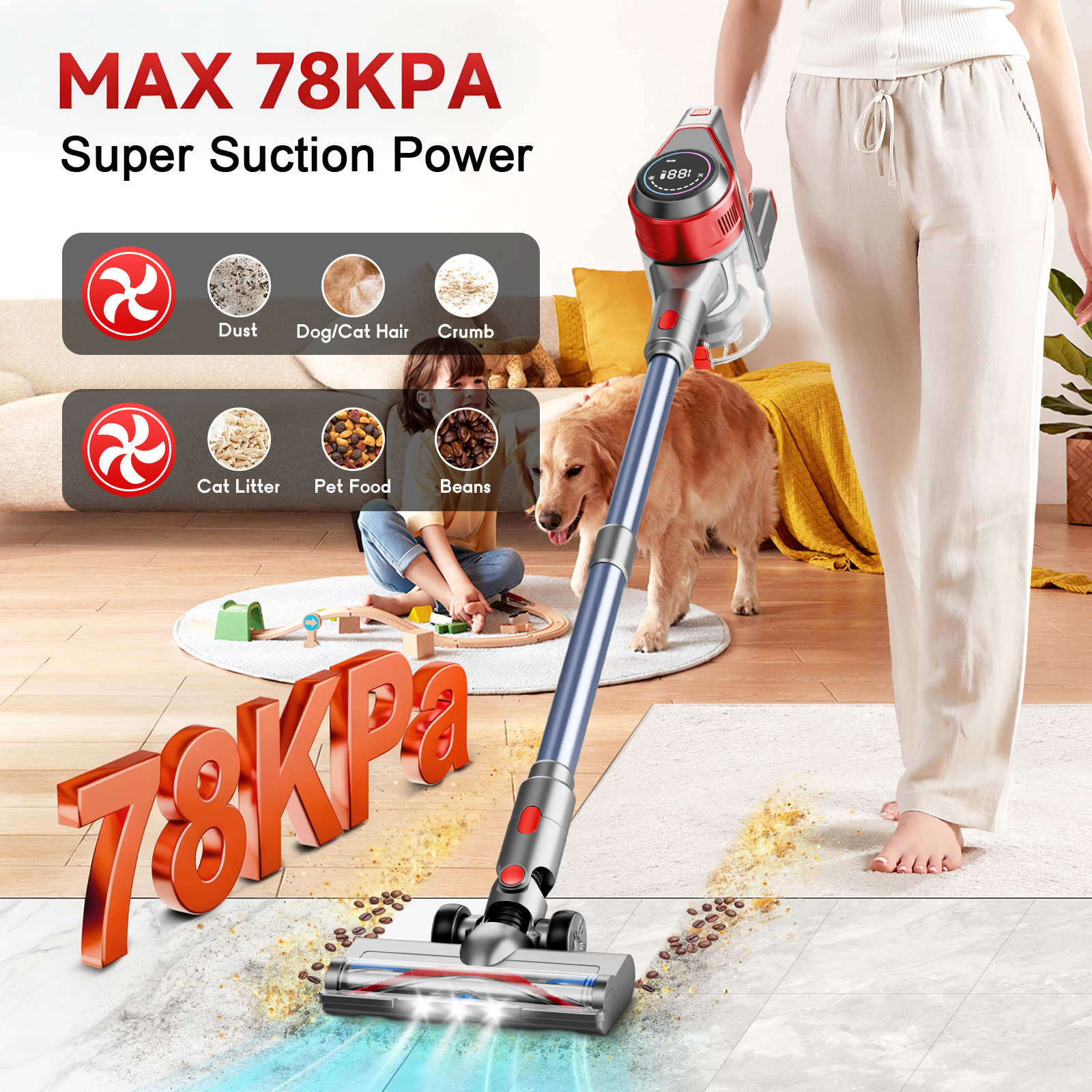 Honki Cordless Vacuum Cleaner  - Nozzle Cleaning Kit recension och pris
