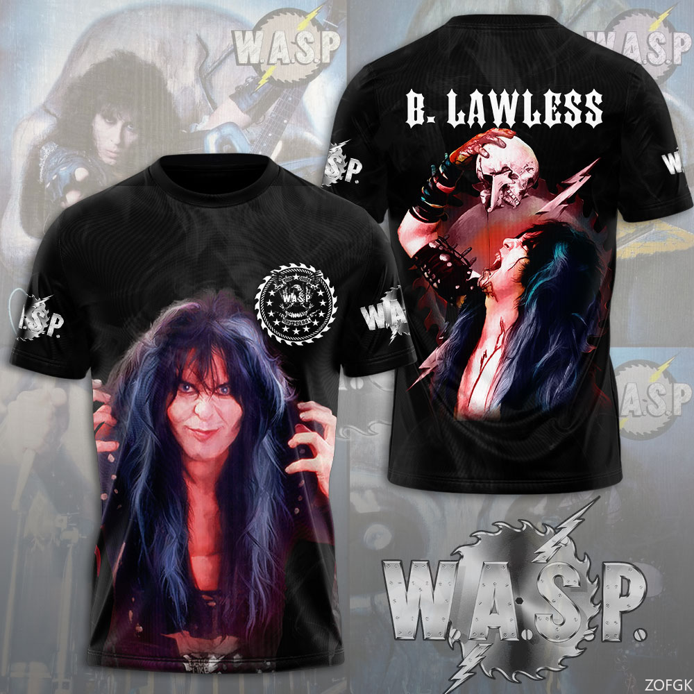 W.A.S.P Rock 3D Printing T-shi - 3D Printing Service recension och pris