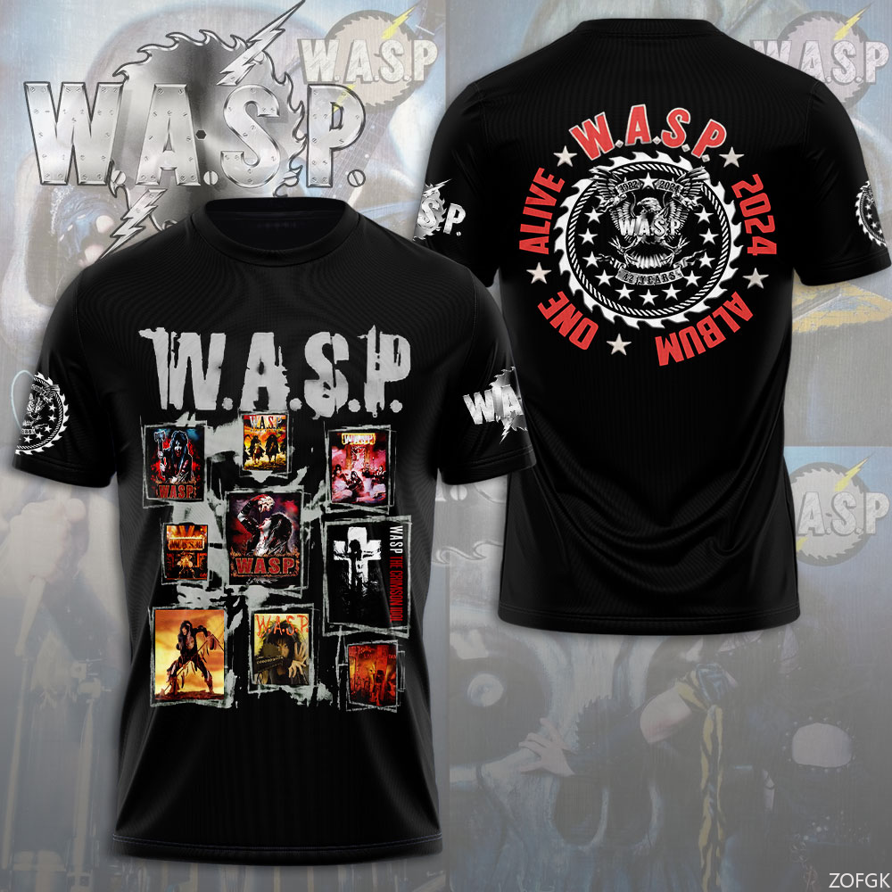 W.A.S.P Rock 3D Printing T-shi - 3D Printing Service recension och pris