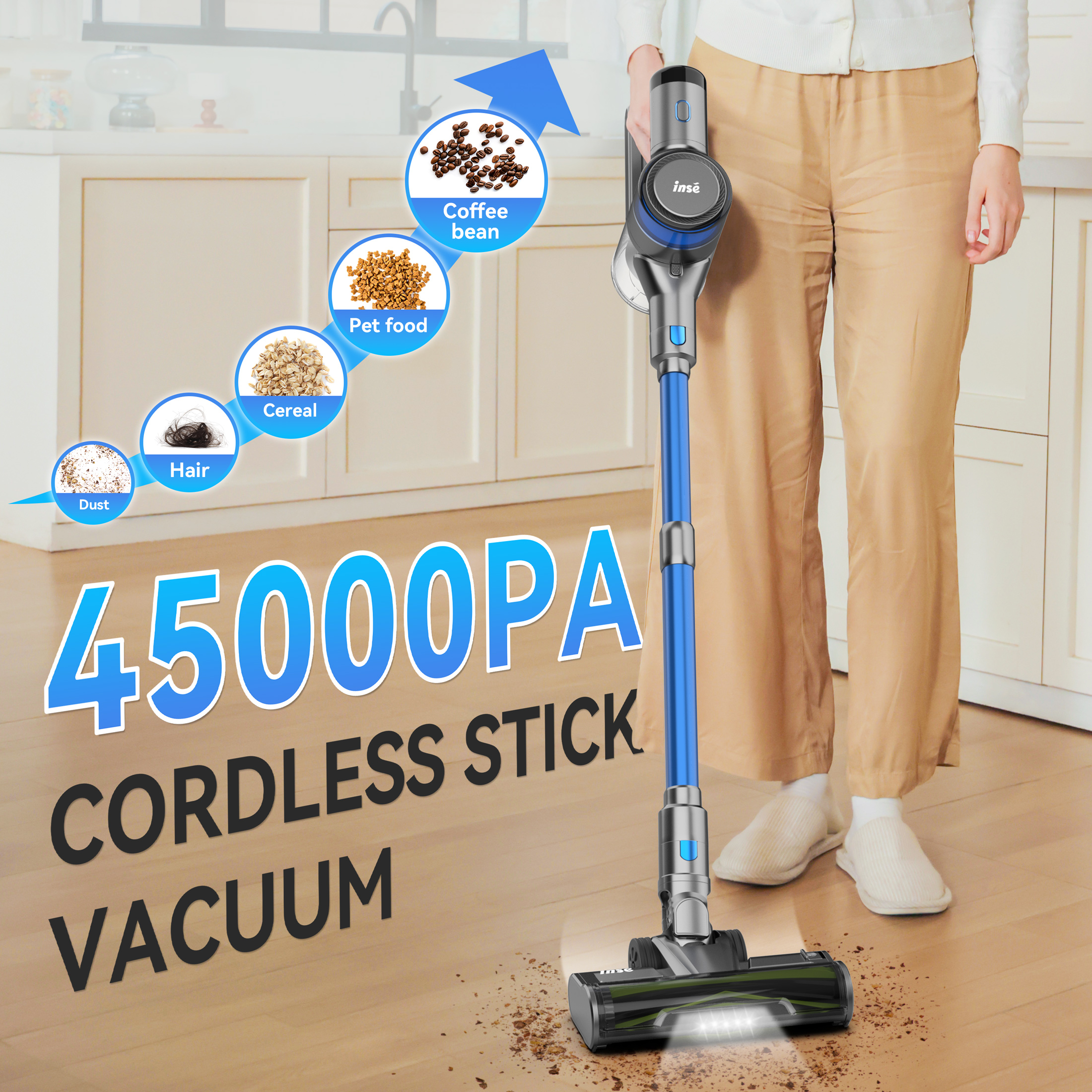 INSE S9X Handheld Stick Vacuum - Nozzle Cleaning Kit recension och pris