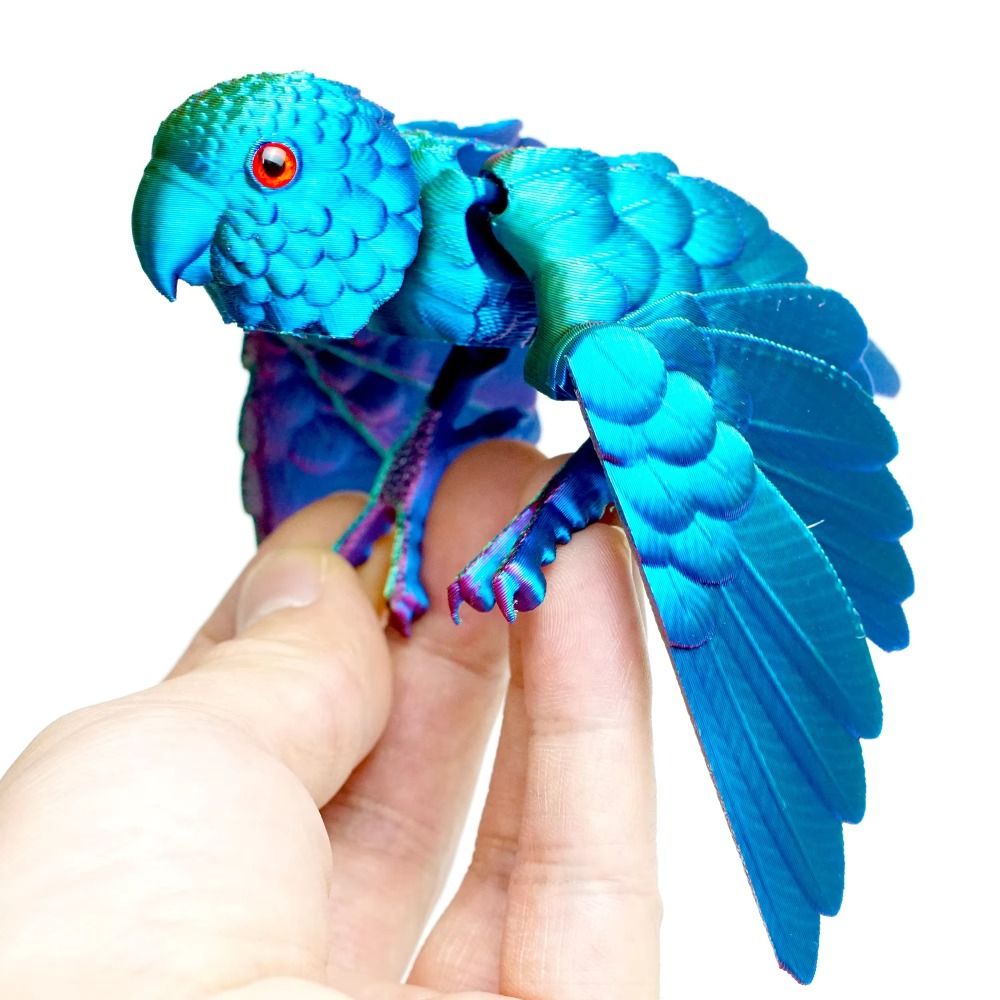 Simulated Eye 3D Printed Parro - 3D Printing Figure recension och pris