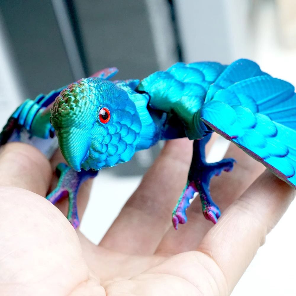 Simulated Eye 3D Printed Parro - 3D Printing Figure recension och pris