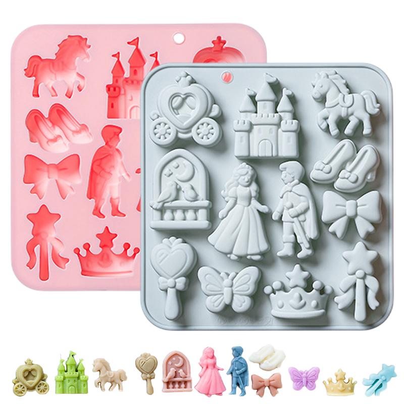 HOT!12 Cavity Prince, Princess - 3D Printing With Silicone recension och pris