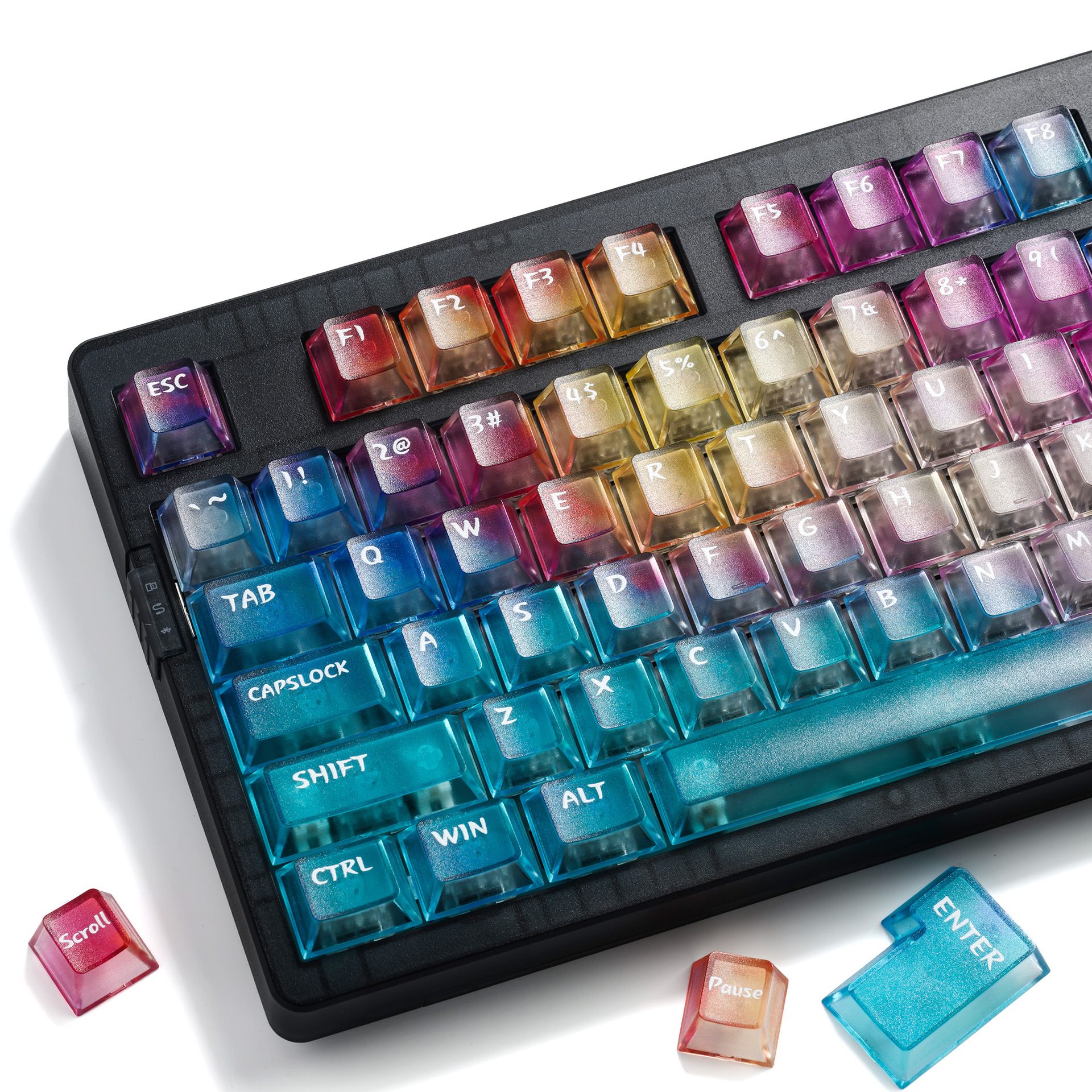 Colorful Gradient Keycaps Afte - 3D Printing Keycaps recension och pris