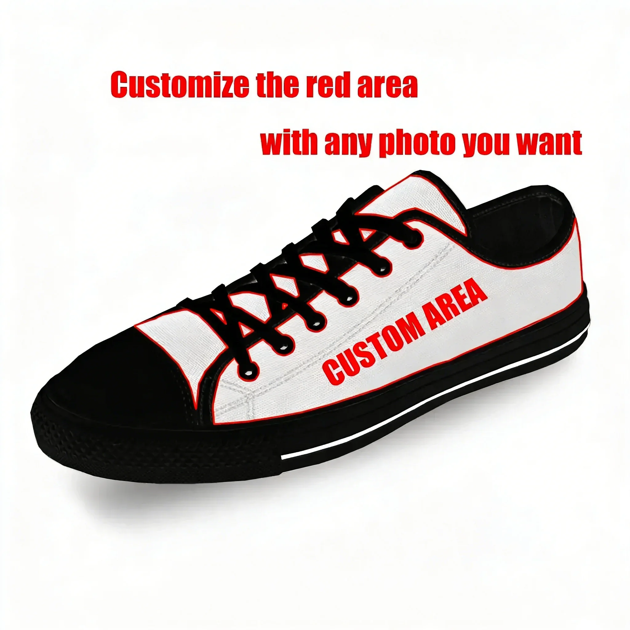 Tiger Stripe 3D Print Low Top  - 3D Printing Quality recension och pris