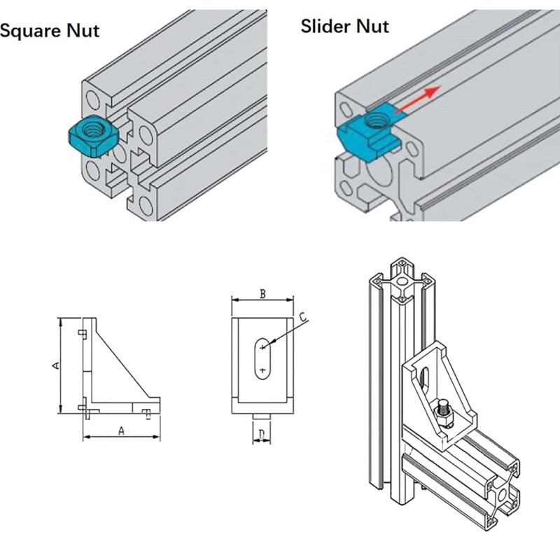 1Pcs Aluminum Profiles 1515 15 - V Slot Aluminum Extrusion recension och pris