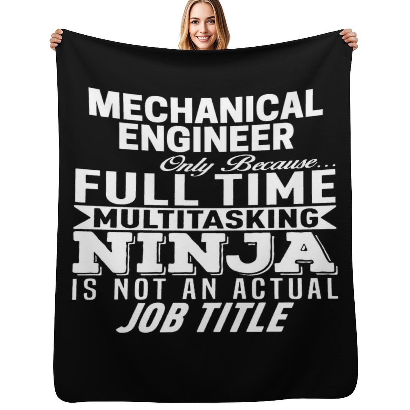 Mechanical engineer Throw Blan - 3D Printing Engineer recension och pris