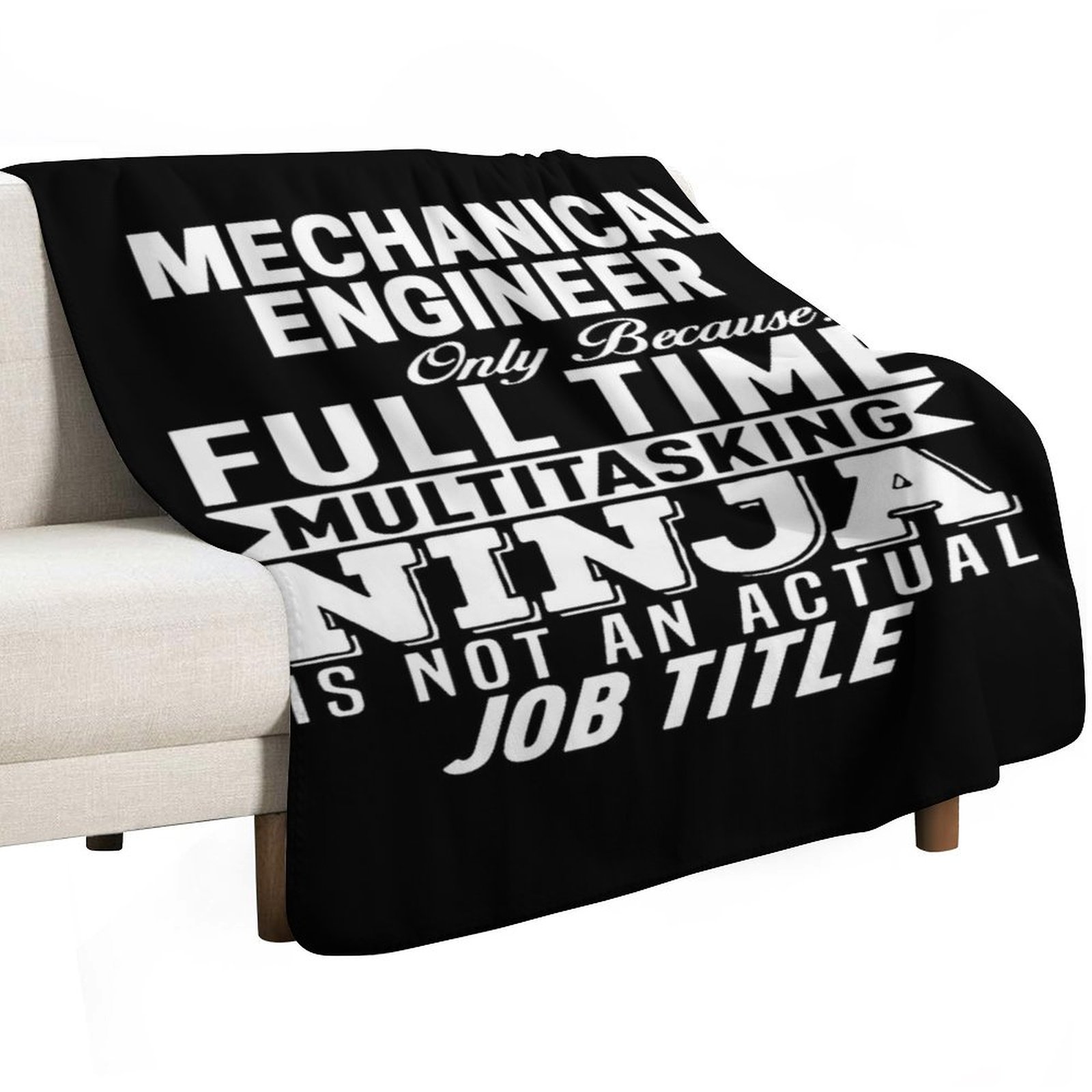 Mechanical engineer Throw Blan - 3D Printing Engineer recension och pris