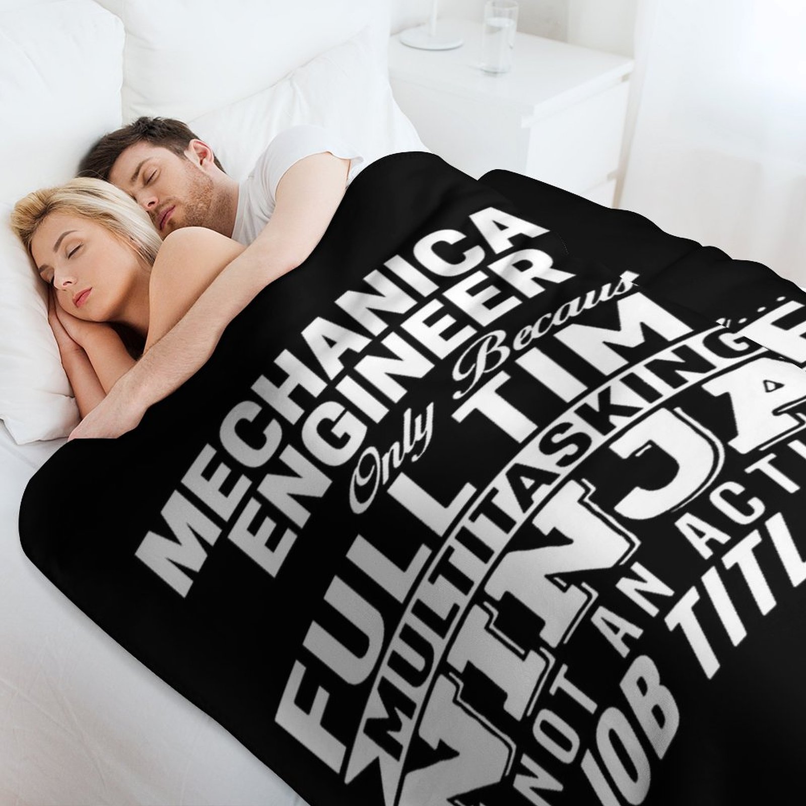 Mechanical engineer Throw Blan - 3D Printing Engineer recension och pris