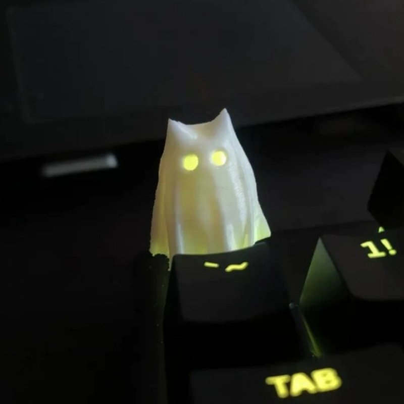 Halloween Ghost 3D Keycap For  - 3D Printing Keycaps recension och pris