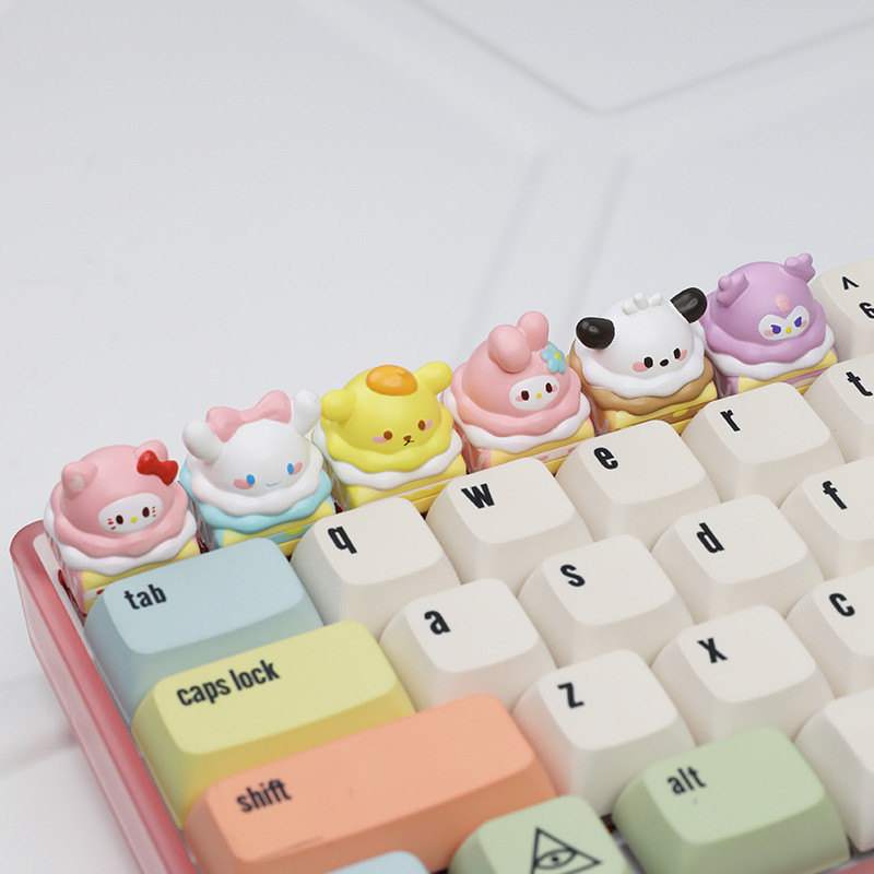 Kawaii Hello Kittys Keycaps Ca - 3D Printing Keycaps recension och pris