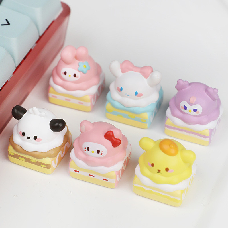 Kawaii Hello Kittys Keycaps Ca - 3D Printing Keycaps recension och pris