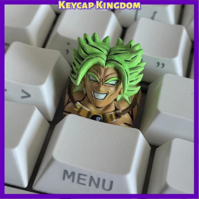 Anime Keycaps Broly Themed Mec - 3D Printing Keycaps recension och pris