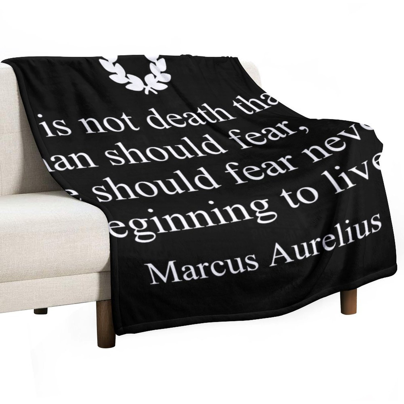 Stoicism Quote It is not death - 3D Printing Quotes recension och pris