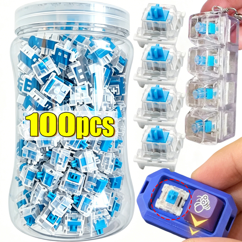 100pcs KeyBoard Mechanical Swi - 3D Printing Keyboard Keys recension och pris