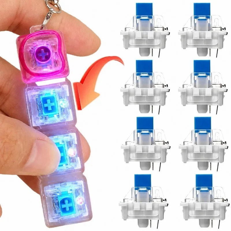 100pcs KeyBoard Mechanical Swi - 3D Printing Keyboard Keys recension och pris
