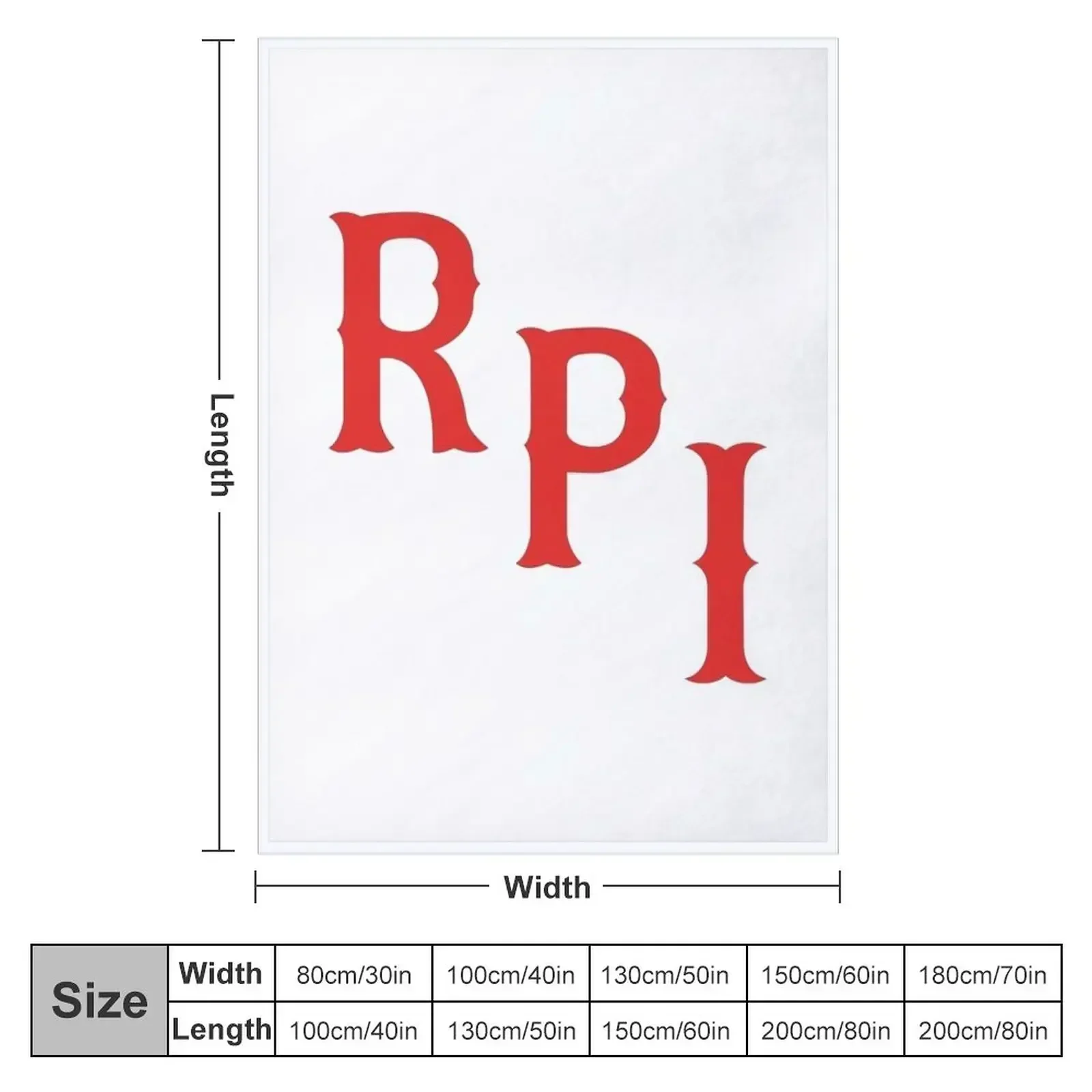 RPI Engineers Throw Blanket Wa - 3D Printing Engineer recension och pris