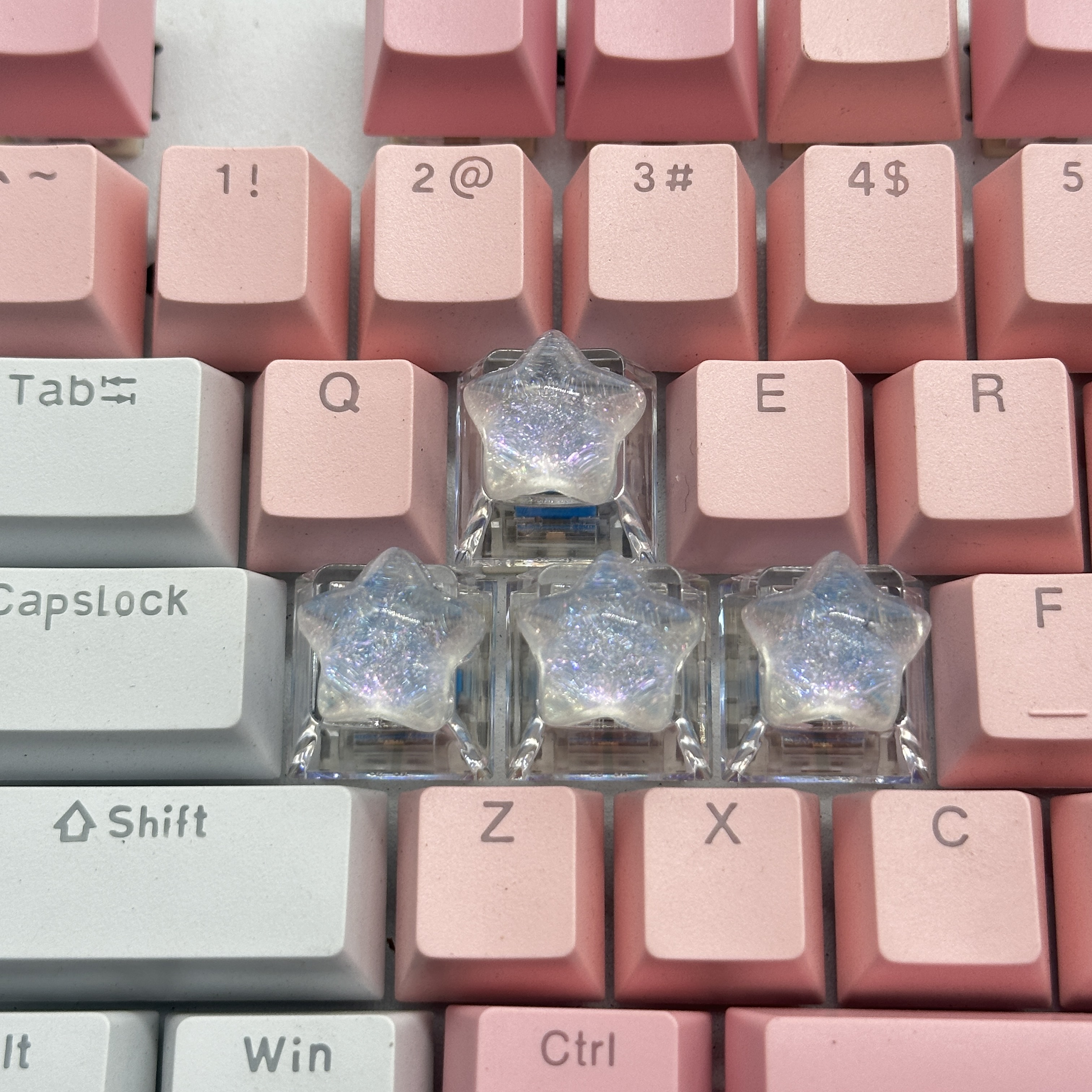 4pcs DIY Personalized Transpar - 3D Printing Keycaps recension och pris